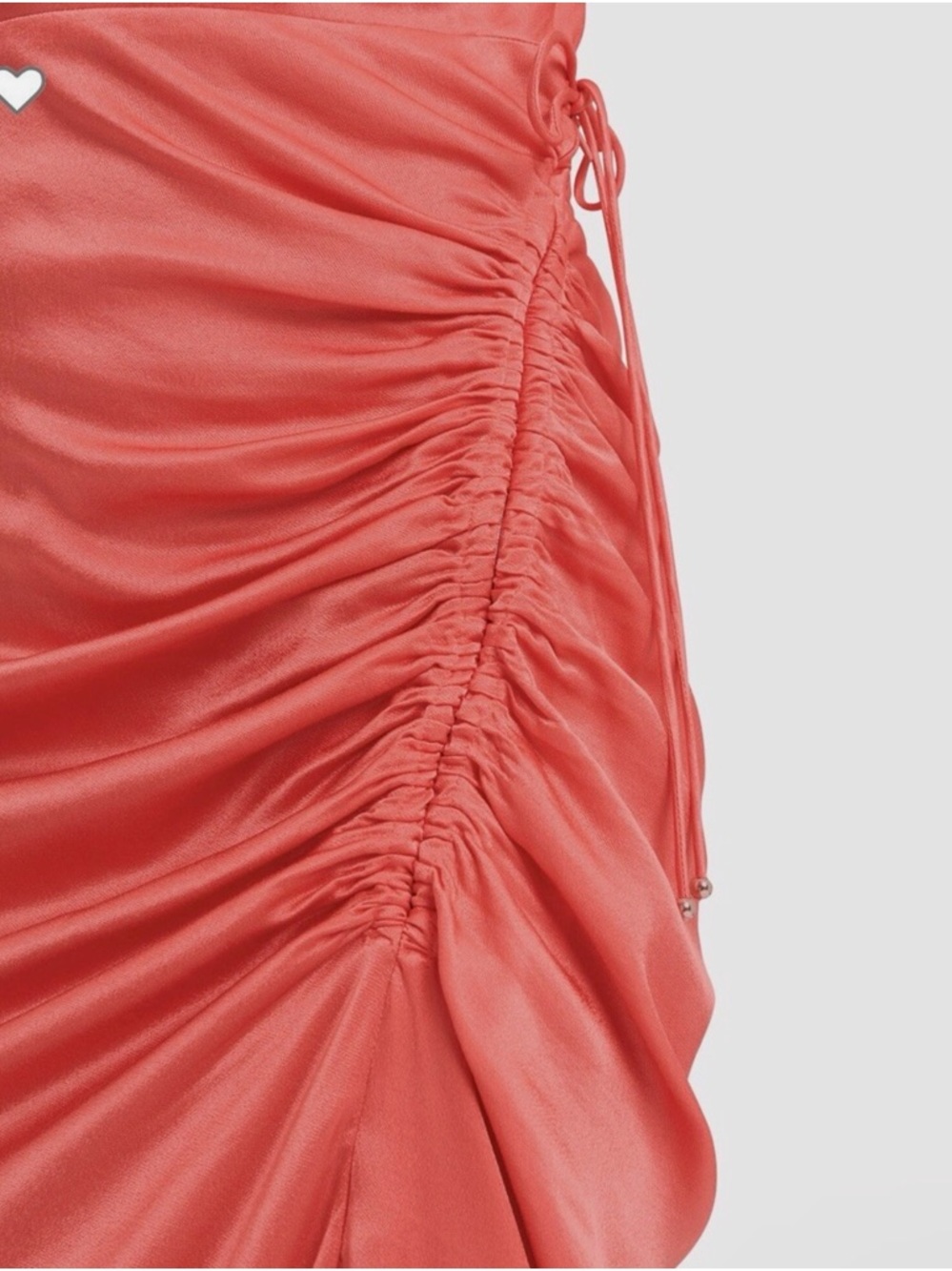Veronica Beard Natasha Dress in Bright Coral - Picture 12 of 12